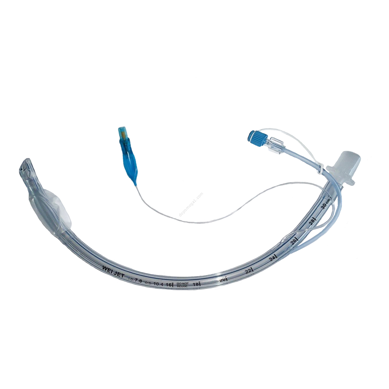 Трубка ендотрахеальна «MEDICARE» (з манжетою та портом кисню) розмір 7,0